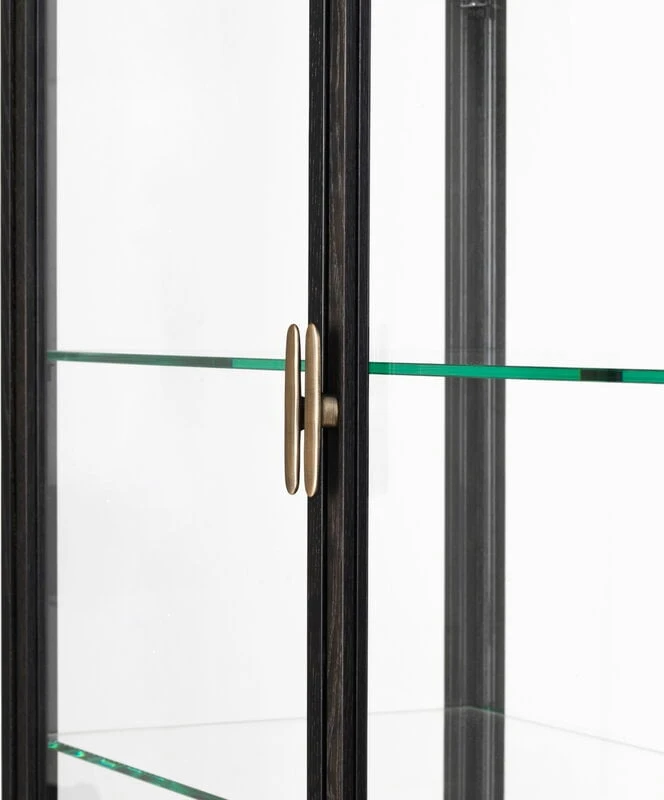 GUBI Private Vitrine, Black / Brown Stained Oak 6 GUBI Private Vitrine, Black / Brown Stained Oak - Image 4