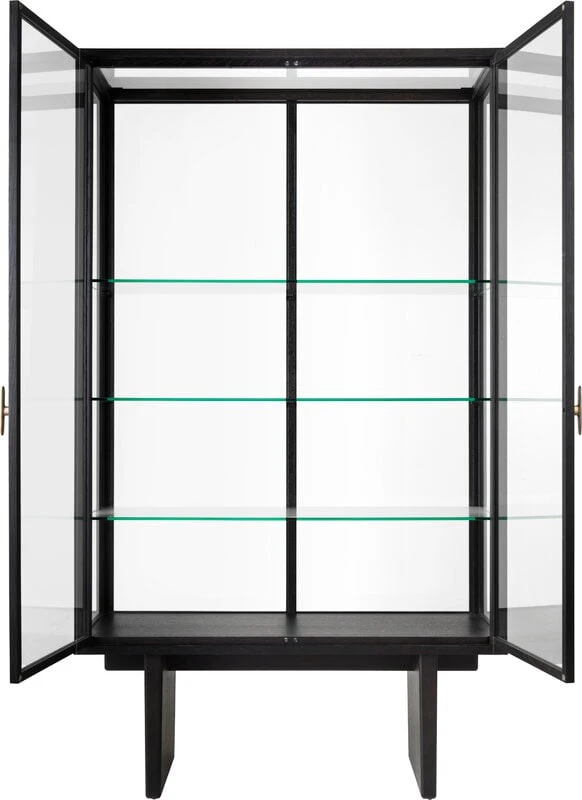 GUBI Private Vitrine, Black / Brown Stained Oak 5 GUBI Private Vitrine, Black / Brown Stained Oak - Image 3