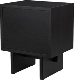 GUBI Private Side Table, Black / Brown Stained Oak 12 GUBI Private Side Table, Black / Brown Stained Oak -Gubi Private Collection Dark Oak Nightstand B3Q ItemNr10083279