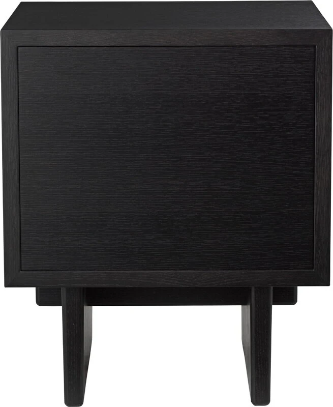 GUBI Private Side Table, Black / Brown Stained Oak 4 GUBI Private Side Table, Black / Brown Stained Oak - Image 2