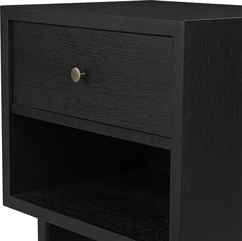 GUBI Private Side Table, Black / Brown Stained Oak 8 GUBI Private Side Table, Black / Brown Stained Oak - Image 6