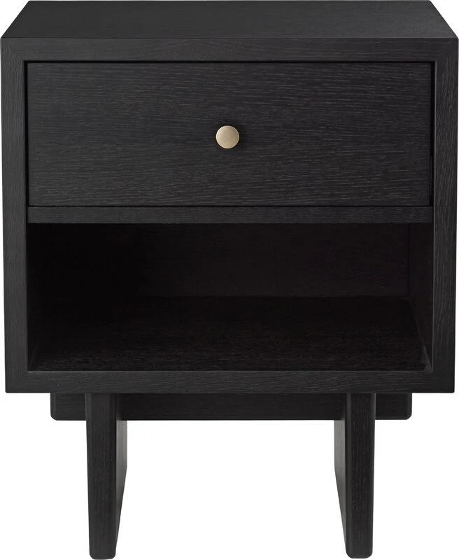 GUBI Private Side Table, Black / Brown Stained Oak 5 GUBI Private Side Table, Black / Brown Stained Oak - Image 3