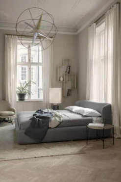 GUBI TS Coffee Table, 55 Cm, Black - Warm Taupe Travertine 7 GUBI TS Coffee Table, 55 Cm, Black - Warm Taupe Travertine -Gubi StayBed BatLoungeChair GravityFloorLampXL DedalShelf TSCoffeTable On copy