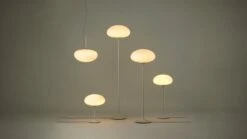 GUBI Stemlite Pendant, 38 Cm, Pebble Grey -Gubi Stemlite Family Horizontal