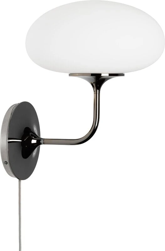 GUBI Stemlite Wall Lamp, Black Chrome 6 GUBI Stemlite Wall Lamp, Black Chrome - Image 4