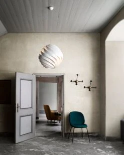 GUBI Matégot Coat Rack, Black 10 GUBI Matégot Coat Rack, Black -Gubi Turbo Pendant 62 Beetle Chair Mategot Coatrack Black