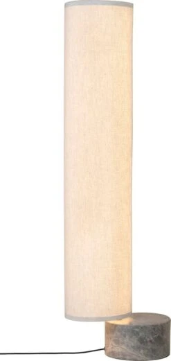 GUBI Unbound Floor Lamp 120 Cm, Canvas -Gubi Unbound Lamp Floor Lamp H120 Canvas Open ItemNr10083637 On