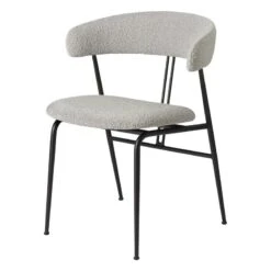 GUBI Violin Chair, Fully Upholstered, Karakorum 004