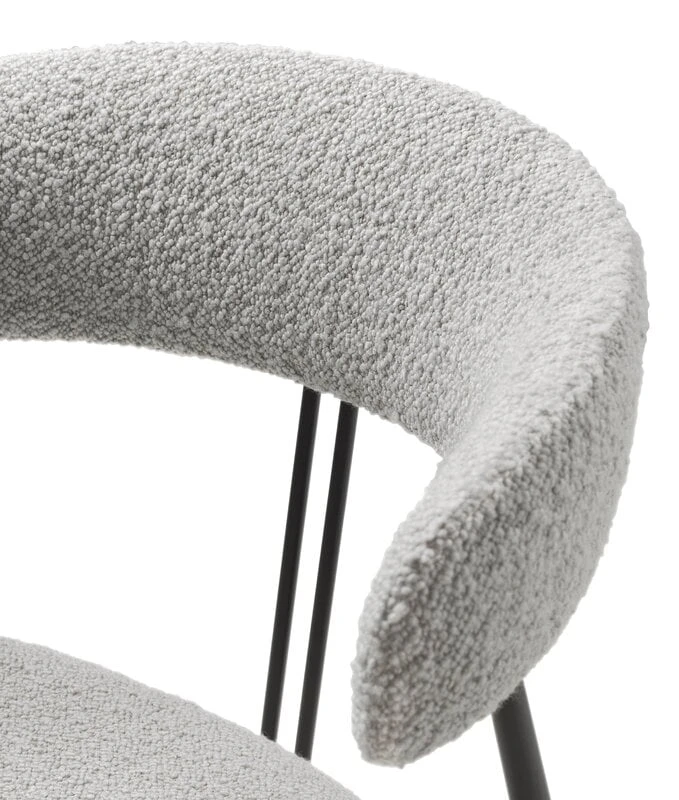 GUBI Violin Chair, Fully Upholstered, Karakorum 004 4 GUBI Violin Chair, Fully Upholstered, Karakorum 004 - Image 2