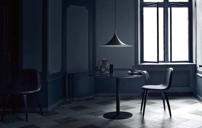 GUBI Semi Pendant 47 Cm, Matt Black 7 GUBI Semi Pendant 47 Cm, Matt Black - Image 5